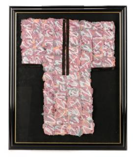 Appraisal: Susan Starr Kimono in Pinks and Purples Susan Starr American