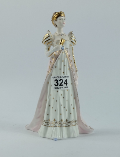 Appraisal: Coalport Femmes Fatales lady figure Empress Josephine limited edition