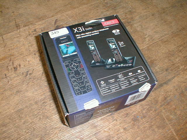 Appraisal: Idect digital cordless telephones with answering machine boxed