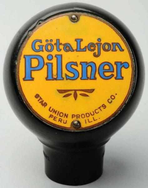 Appraisal: Gota Lejon Pilsner Beer Tap Knob Star Union Products Company