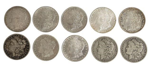 Appraisal: lot of U S Morgan Silver Dollars 'O'' S