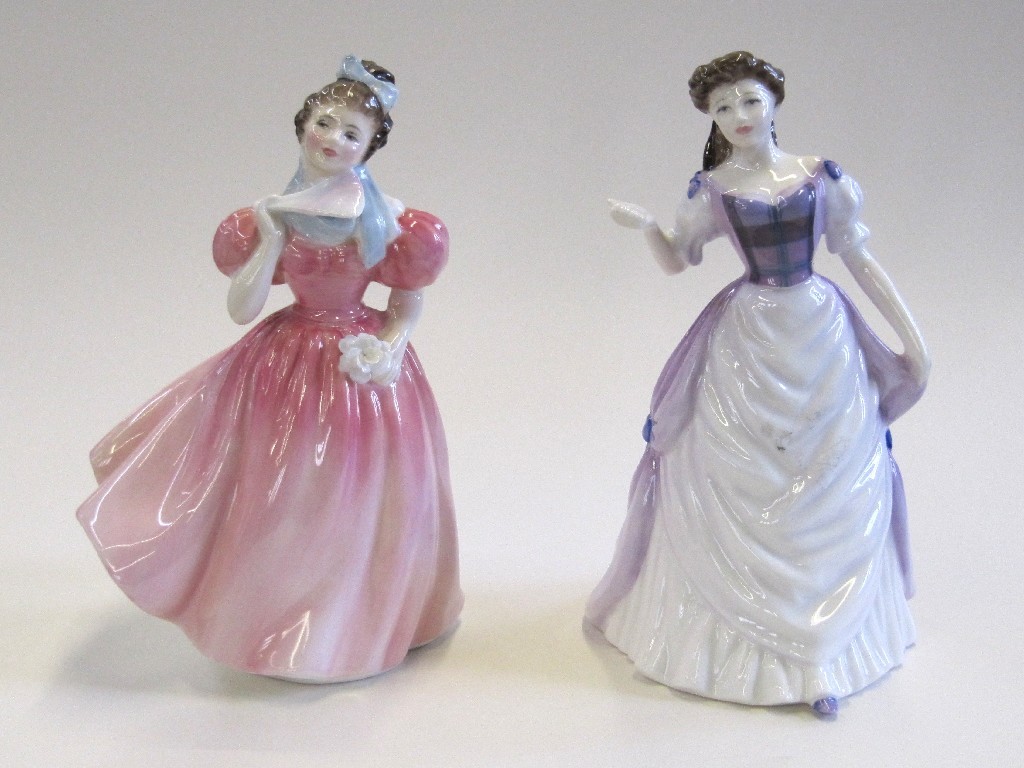 Appraisal: Four Doulton ladies including Camellia HN Pride of Scotland HN