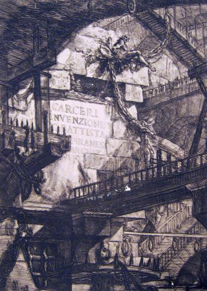 Appraisal: pieces Etchings Piranesi Giovanni Battista Carcere All Sixth Edition Regia