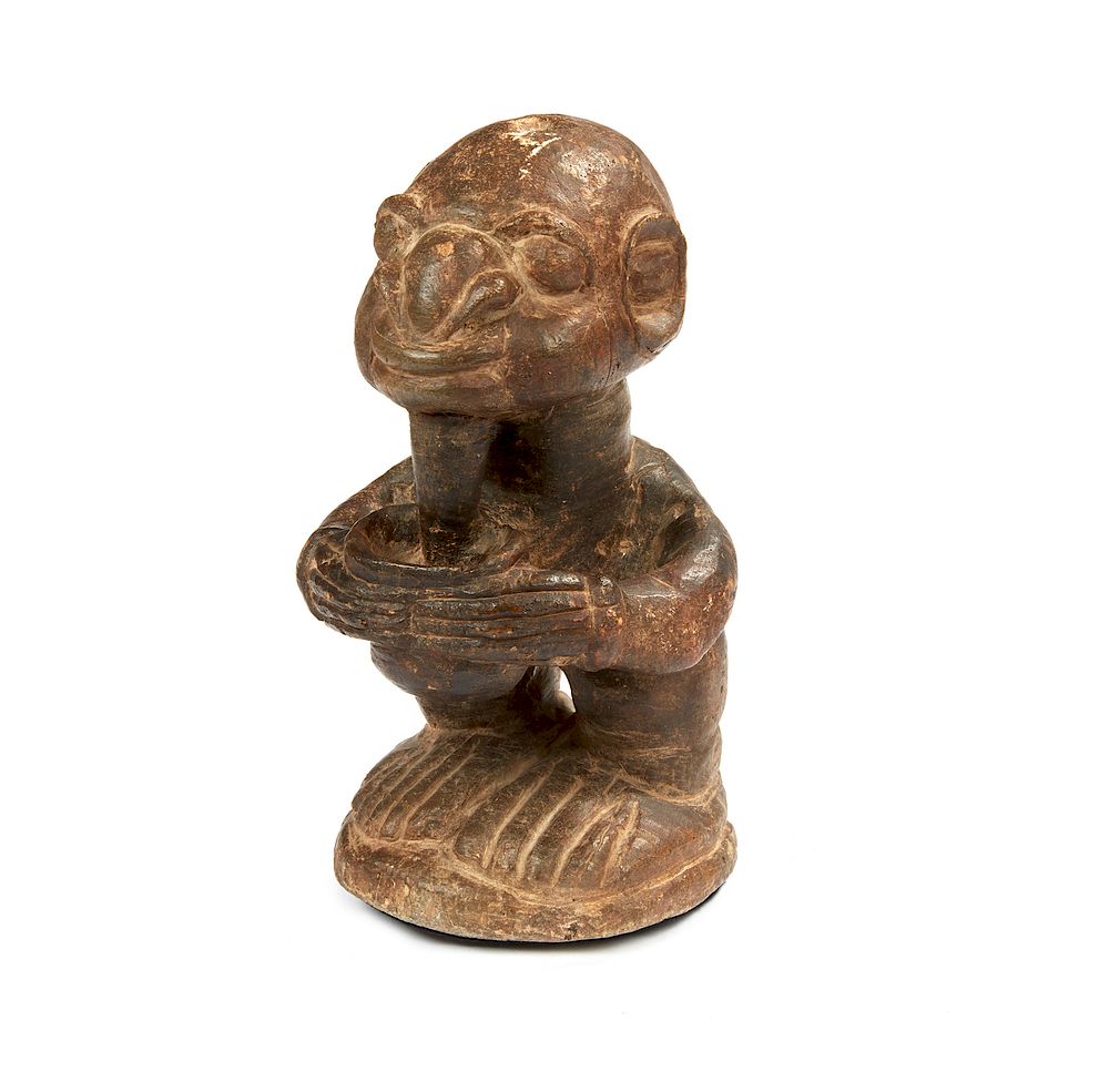 Appraisal: Sapi Sierra Leone Nomoli Soapstone Figure Sapi Sierra Leone Nomoli