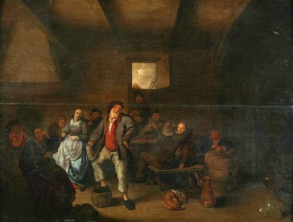 Appraisal: Attributed to Jan Miense Molenaer Dutch born circa - A