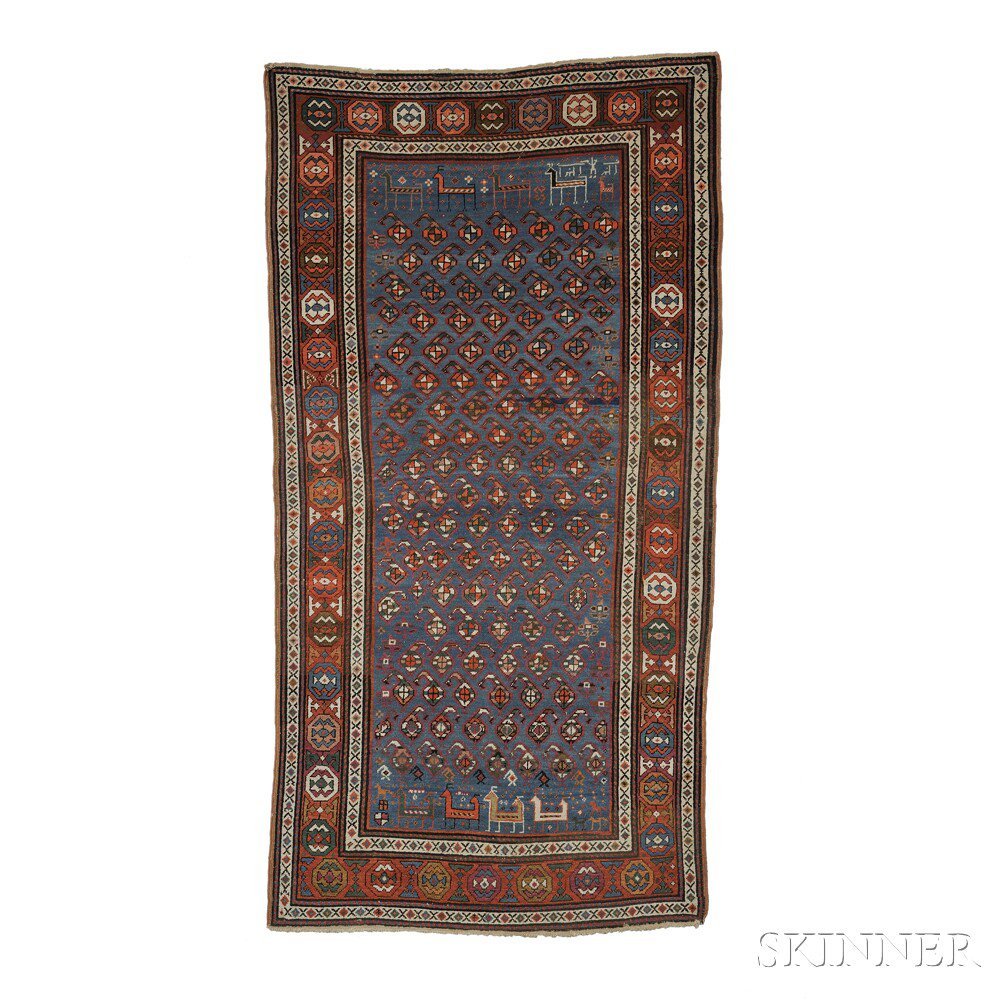 Appraisal: Karabagh Rug South Caucasus late th century the royal blue