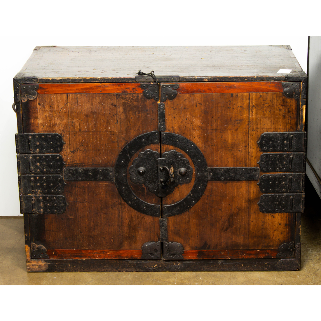 Appraisal: JAPANESE TANSU Japanese tansu h x w x d