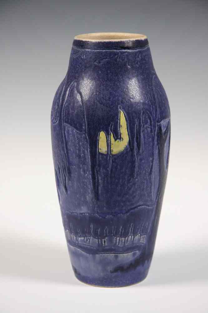 Appraisal: ART POTTERY VASE - Art Pottery Vase by Friewald Pottery