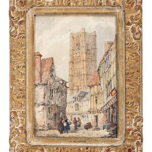 Appraisal: Henry Thomas Shafer English circa - Two works City Views