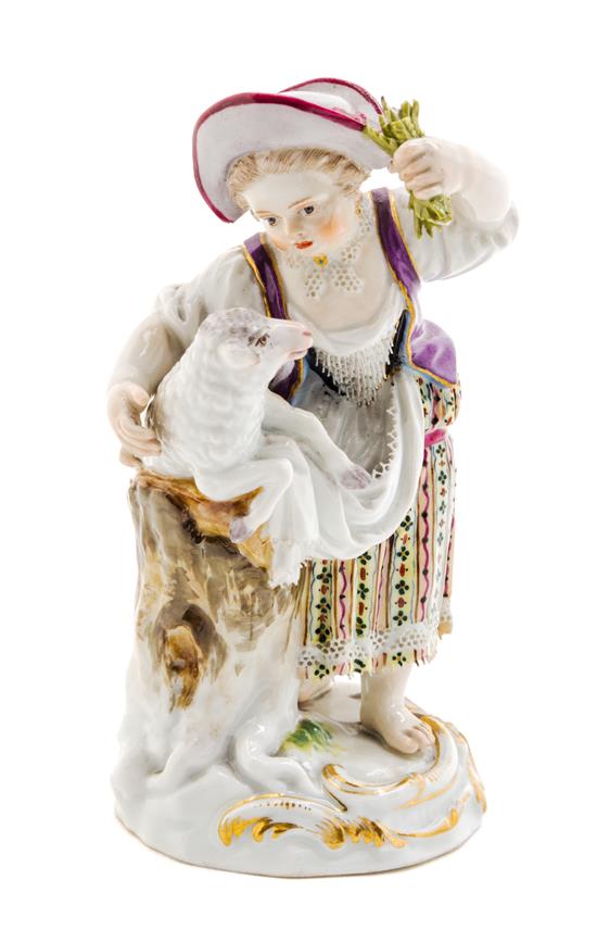 Appraisal: Sale Lot A Meissen Porcelain Figure th th century depicting