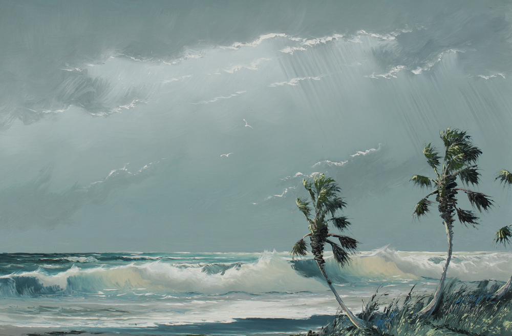 Appraisal: NEWTON Sam American th Century Florida Highwaymen ''Rio Del Mar''