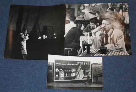 Appraisal: BERT HARDY - 'You're never alone with a Strand' advertising