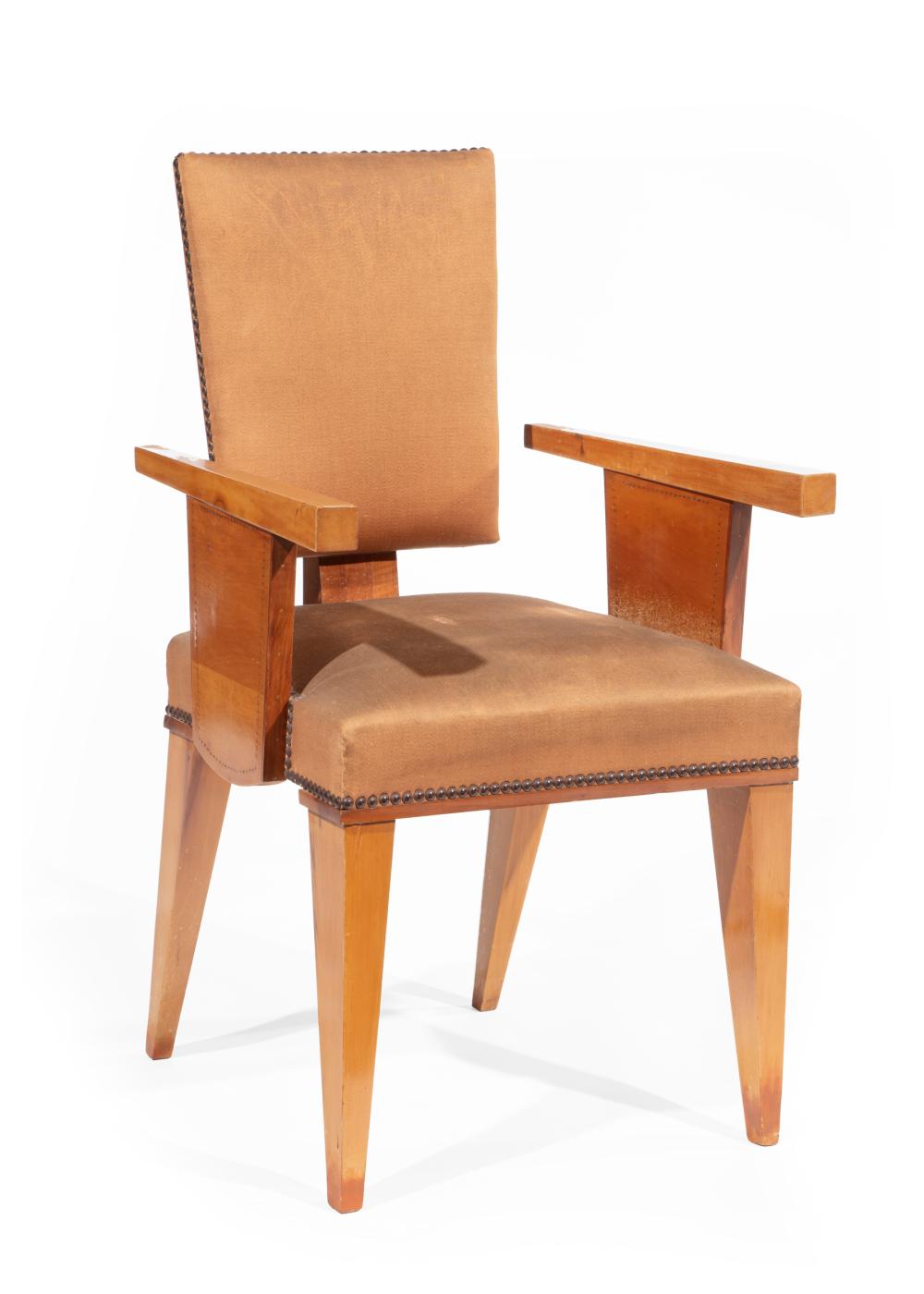 Appraisal: Andre Sornay Armchair c impressed mark Brevete France Sornay Etranger