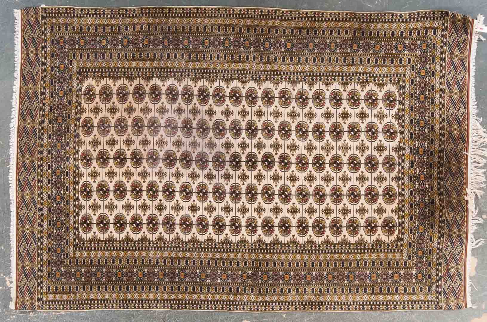 Appraisal: Pakistani Bohkara rug approx x Pakistan circa