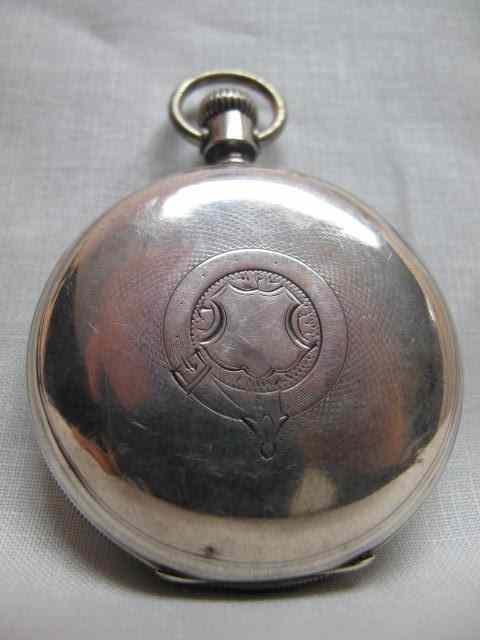 Appraisal: Size pocket watch with Illinois Watch Co Roman numeral dial