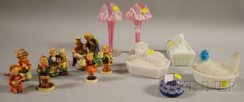 Appraisal: Thirteen Assorted Collectible and Decorative Ceramic and Glass Items including