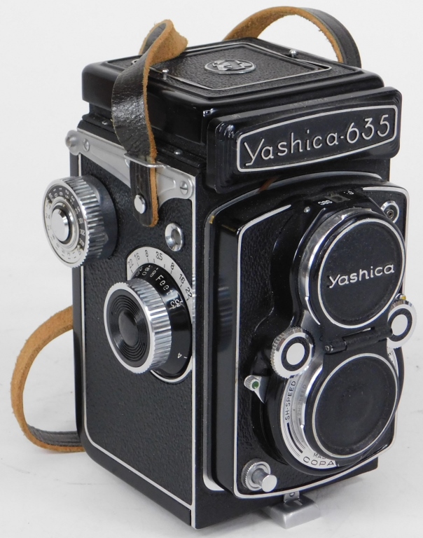 Appraisal: YASHICA TLR CAMERA Yashica TLR camera for roll film mm