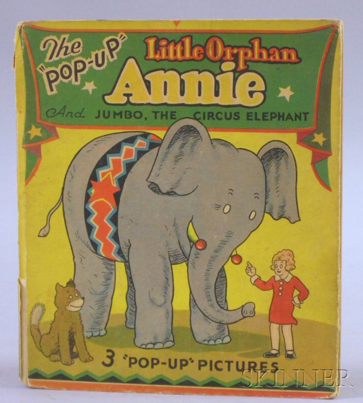 Appraisal: Harold Gray The Pop-up Little Orphan Annie and Jumbo The