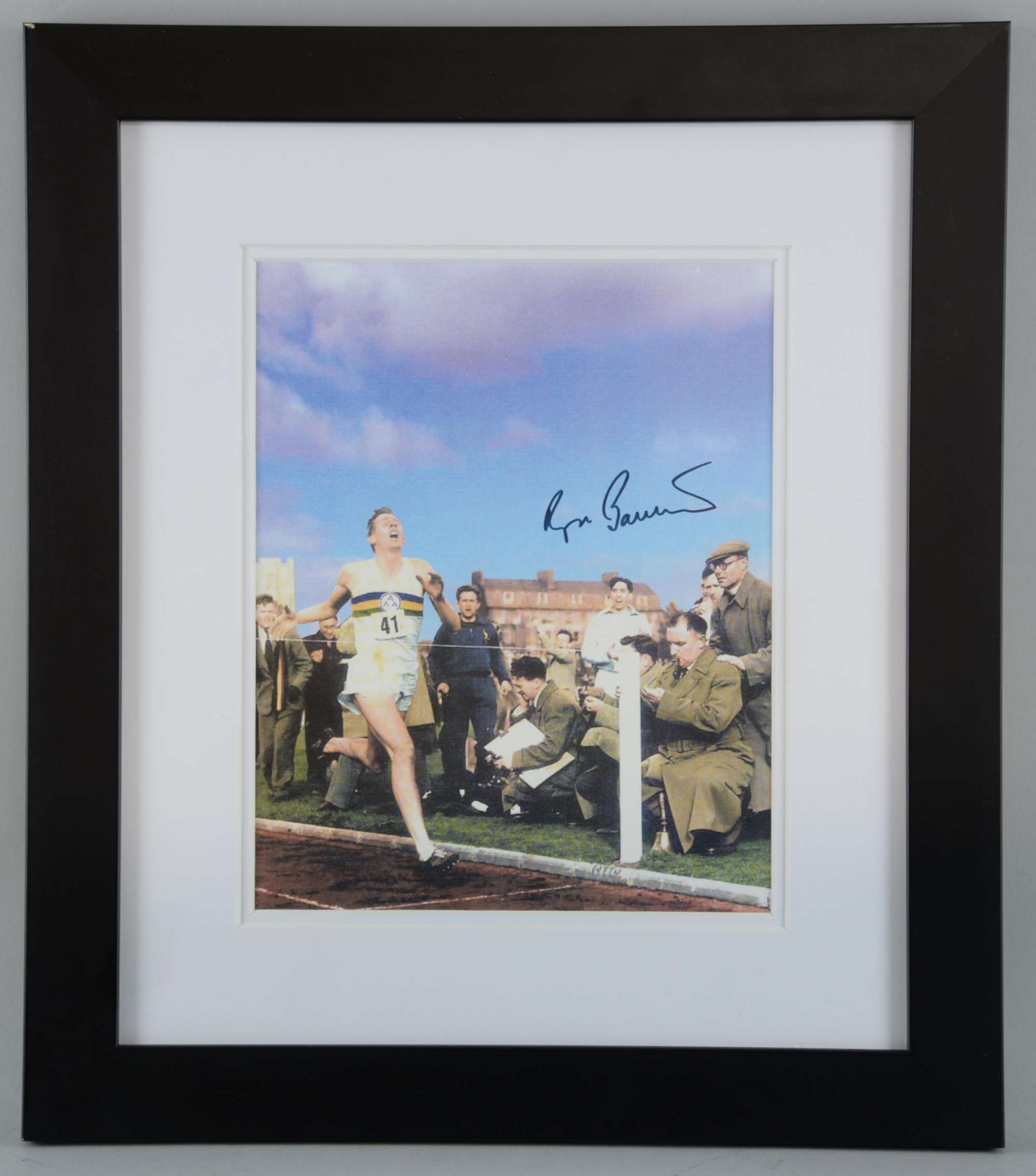 Appraisal: Sir Roger Bannister CBE former English athlete signed colour print