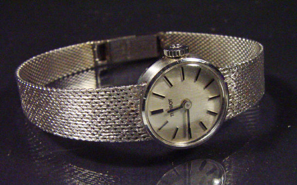 Appraisal: ct gold ladies Tissot wrist watch