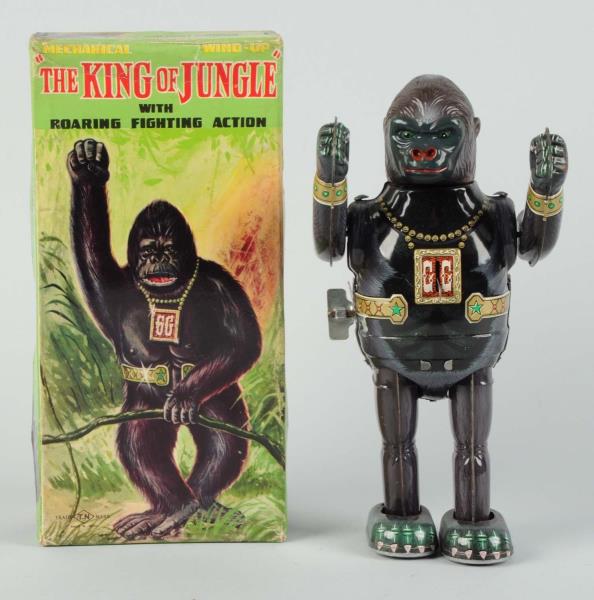 Appraisal: Japanese Tin Litho Wind-Up King Of The Jungle O B