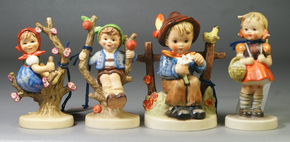 Appraisal: Hummel figurines She Loves Me She Loves Me Not Hum