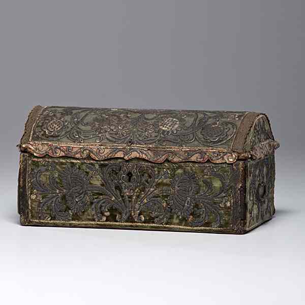 Appraisal: Charles II Domed Casket English th century a Charles II