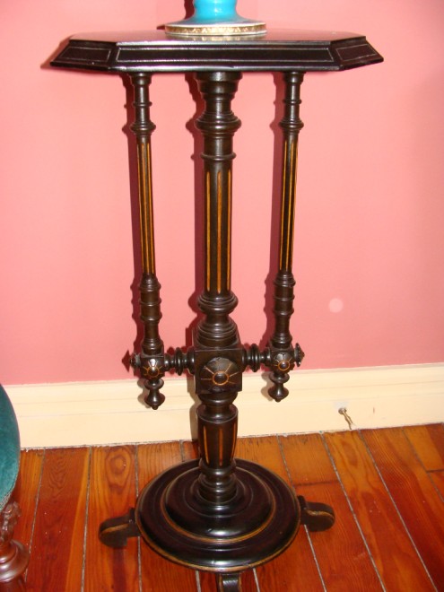 Appraisal: Eastlake Victorian Pedestal H x W x D Esimate