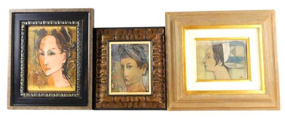 Appraisal: Robert Ritter American b three pieces the first an oil