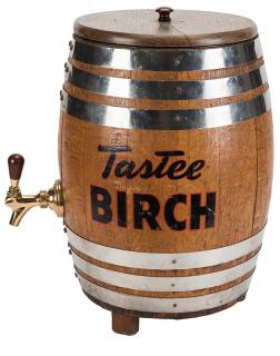 Appraisal: Tastee Birch Wood Root Beer Barrel Circa It appears that