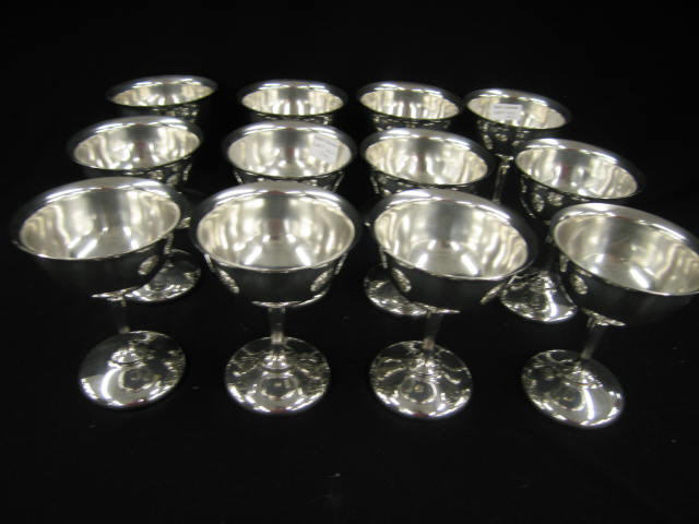 Appraisal: Set of Silverplate Wines by Benedict