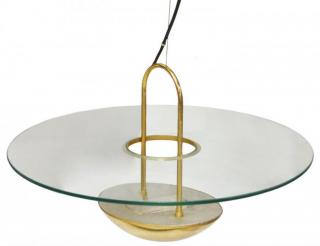 Appraisal: ITALIAN MID-CENTURY MODERN ONE-LIGHT HANGING LAMP Italian mid-century modern ceiling