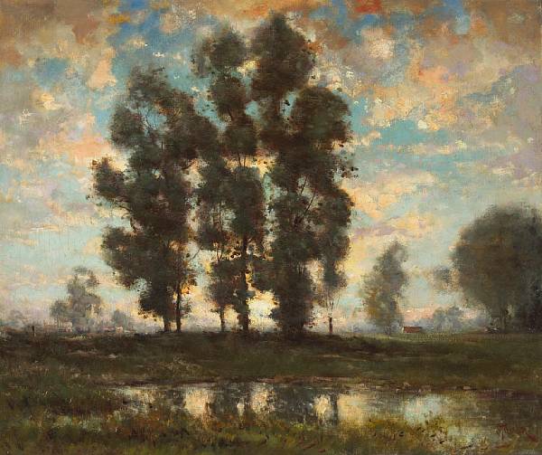 Appraisal: Dedrick B Stuber American - Eucalyptus - Morning Light signed