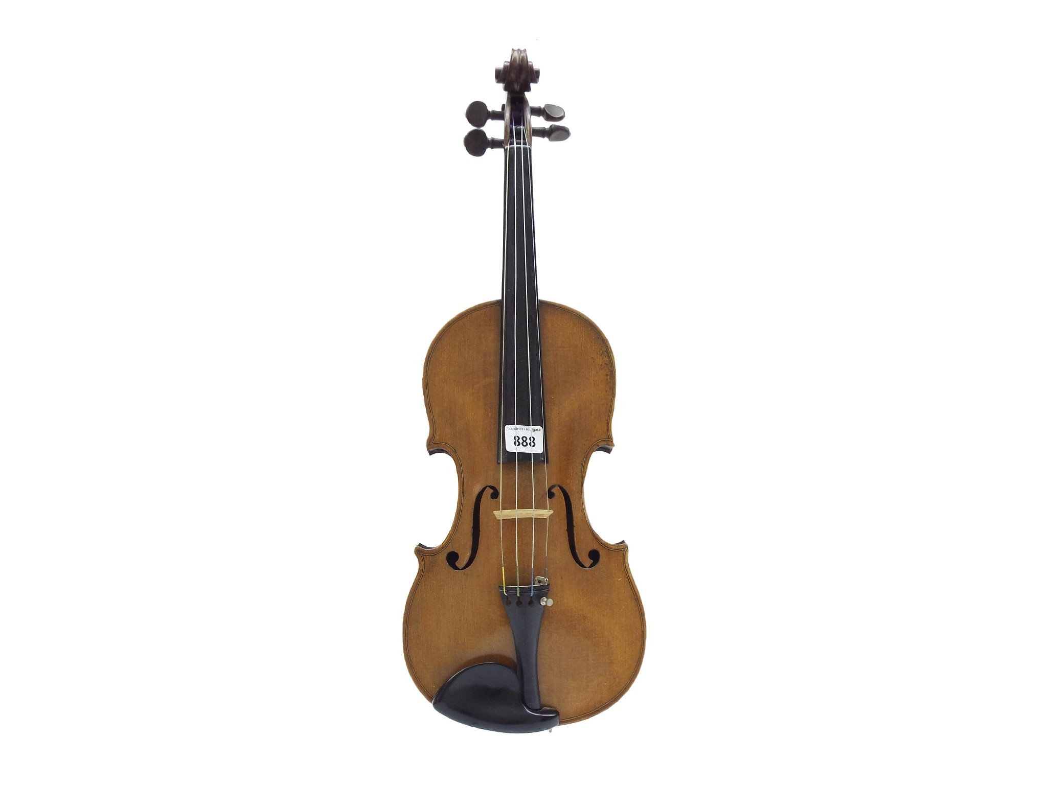 Appraisal: Violin labelled Chipot-Viullaume cm at fault