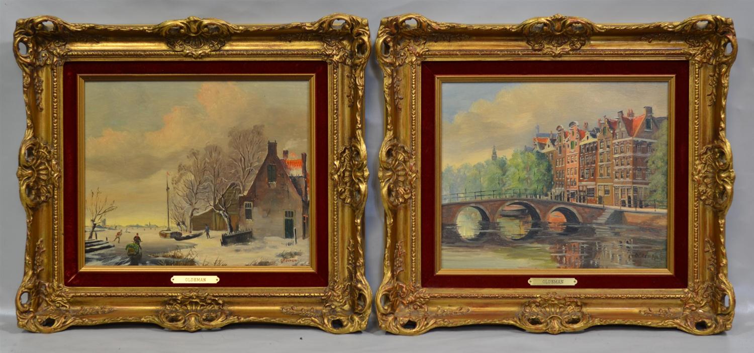 Appraisal: Rudolf Oldeman Dutch - oil on panel signed lower right