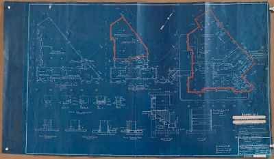 Appraisal: Original Blueprints for the Cleveland Stadium by Osborn Engineering and