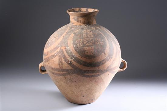 Appraisal: CHINESE NEOLITHIC POTTERY JAR Machang Phase Majiayao Culture - B