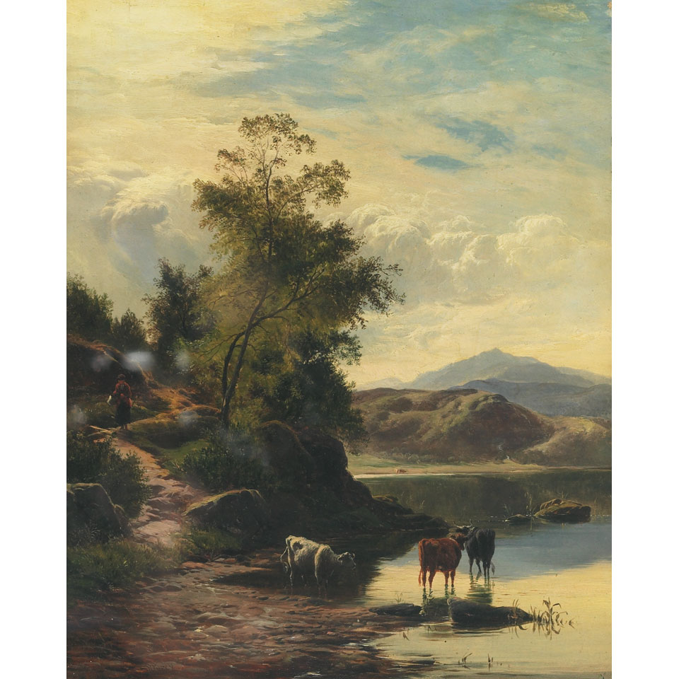 Appraisal: Sidney Richard Percy - British ULLSWATER CUMBERLAND Oil on canvas