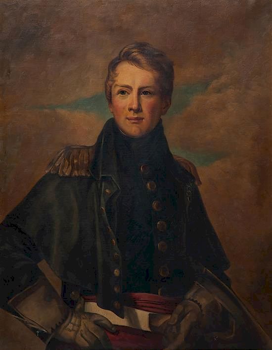 Appraisal: Artist Unknown British th Century Portrait of a Naval Officer