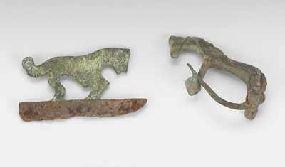 Appraisal: A Roman Fibula and a Fire Starter ca AD Roman