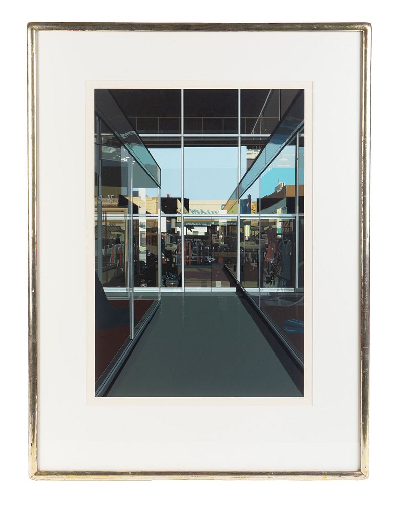 Appraisal: Richard Estes American b Urban Landscapes II Big Diamond Richard