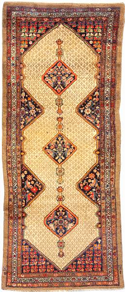 Appraisal: A Serab runner Northwest Persia late th century size approximately