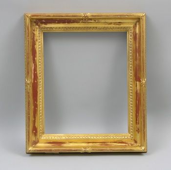 Appraisal: An American Pattern Picture Frame A American pattern picture frame