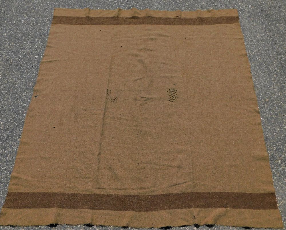 Appraisal: RARE UNION CIVIL WAR BLANKET Very rare Civil War Union