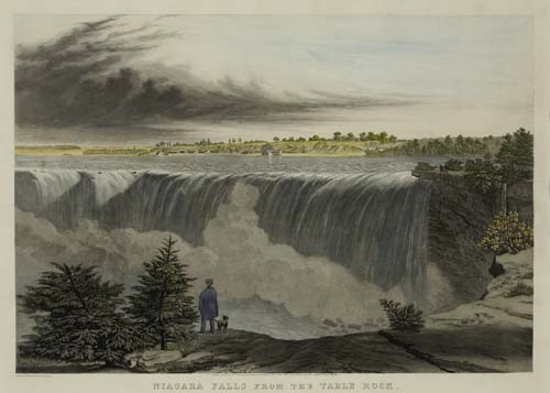 Appraisal: NIAGARA FALLS Perine George publisher Niagara Falls from the Table