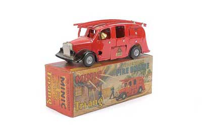 Appraisal: Triang Minic M Fire Engine Post-war version finished in red