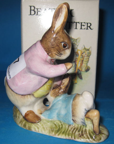 Appraisal: Beswick Beatrix potter Figure Mr benjamin Bunny Peter Rabbit BP