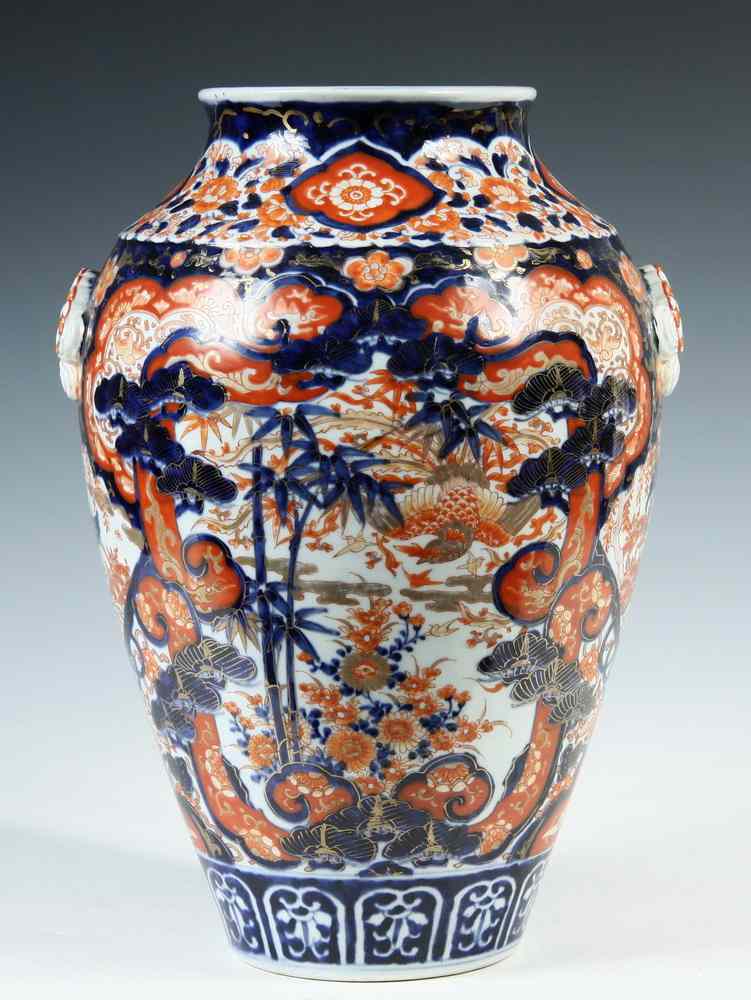 Appraisal: VASE - Ca second half th c Imari decorated porcelain