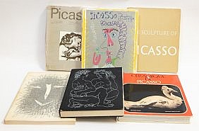 Appraisal: SIX BOOKS PERTAINING TO PABLO PICASSOComprising Hans Bollinger Picasso For