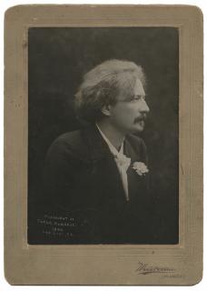 Appraisal: Paderewski Ignacy J Cabinet Card Portrait Photograph Los Angeles Marceau